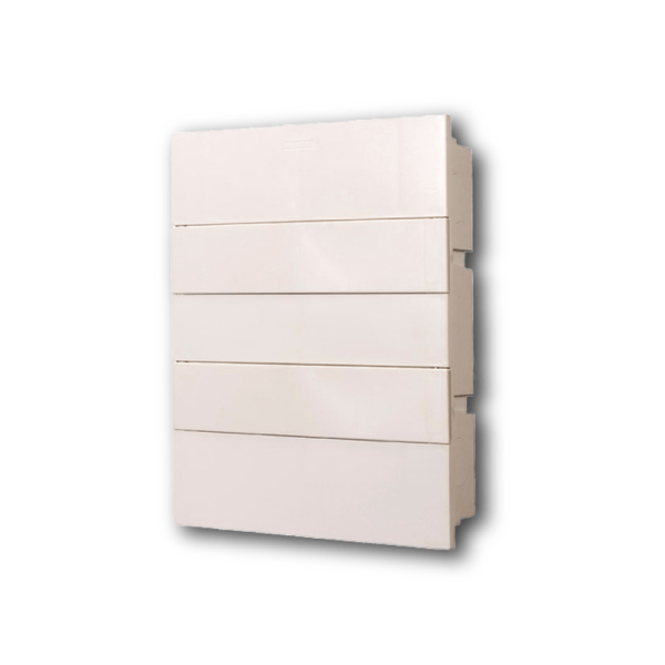 Quadro Din De Distribuição Embutir Pvc 24 Módulos Branco - 8gb11822mb31 - Siemens