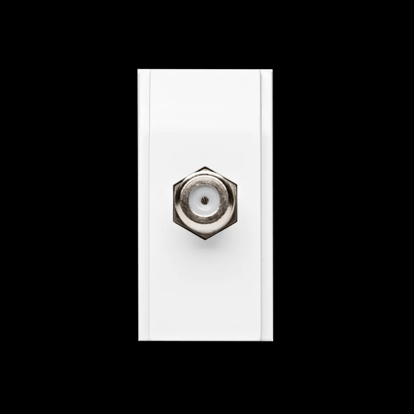Módulo Tomada Cabo Coaxial Terminal Brava! Duale Up Atria Sistema S - Soprano