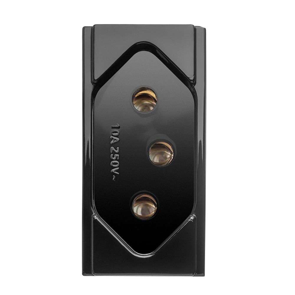 Encontraproduto.com.br - Modulo Tomada 20a Preto Soprano