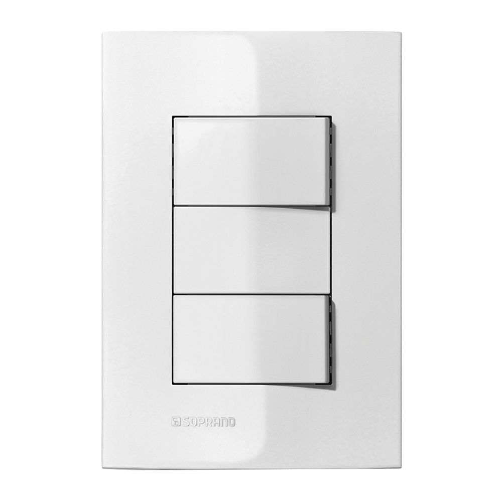 Encontraproduto.com.br - Conjunto 1 Int. Simples + 1 Int. Paralelo 10A Branco Iris - Soprano