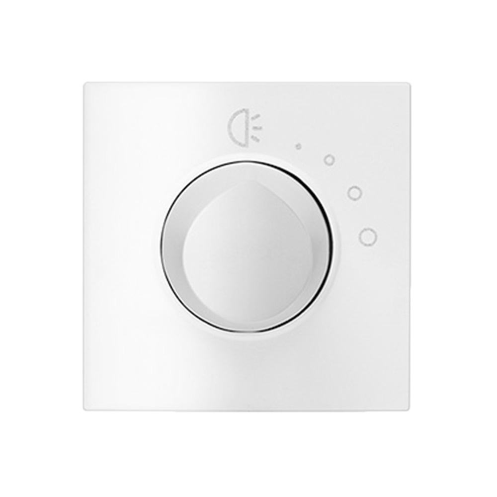 Encontraproduto.com.br - Módulo Dimmer Rotativo Bivolt Compatível Com Led Dimerizável Branco Revitá - Soprano
