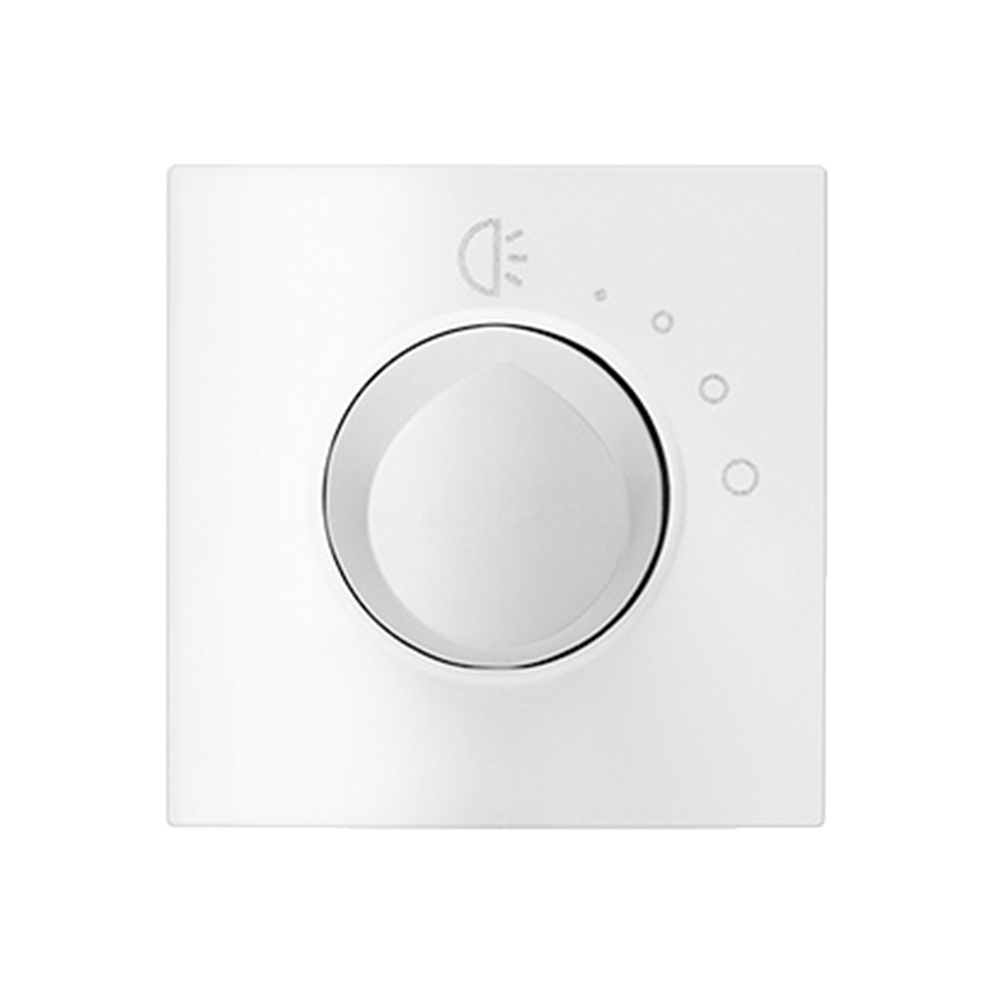 Encontraproduto.com.br - Módulo Dimmer Rotativo Bivolt Compatível Com Led Dimerizável Branco Revitá - Soprano