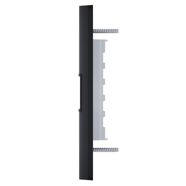 Encontraproduto.com.br - Placa 1 Módulo 4X2 + Suporte Carbono Revitá - Soprano