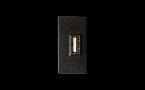 Encontraproduto.com.br - Módulo tomada USB 2.1A BIVOLT CA Delta Mondo - Soprano