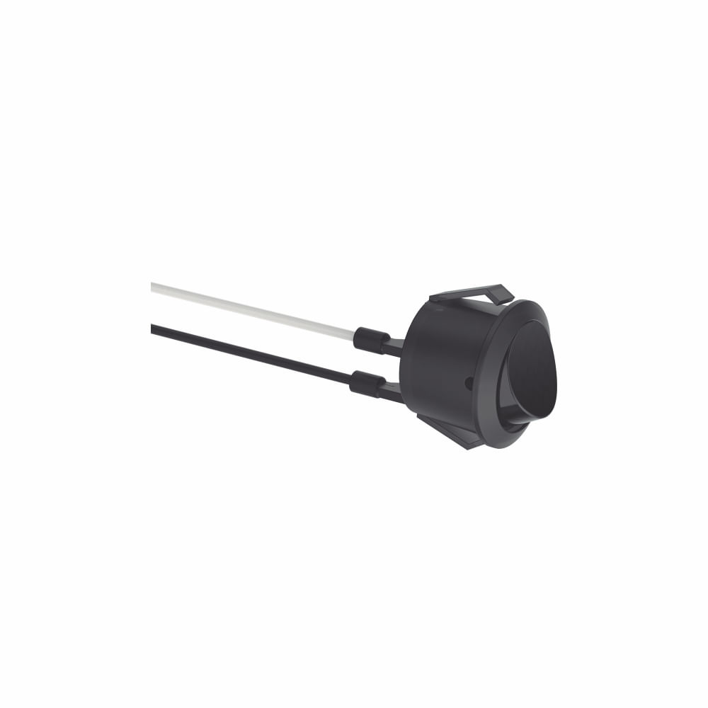 Encontraproduto.com.br - Interruptor Botão para Móveis Preto 5 peças - Soprano