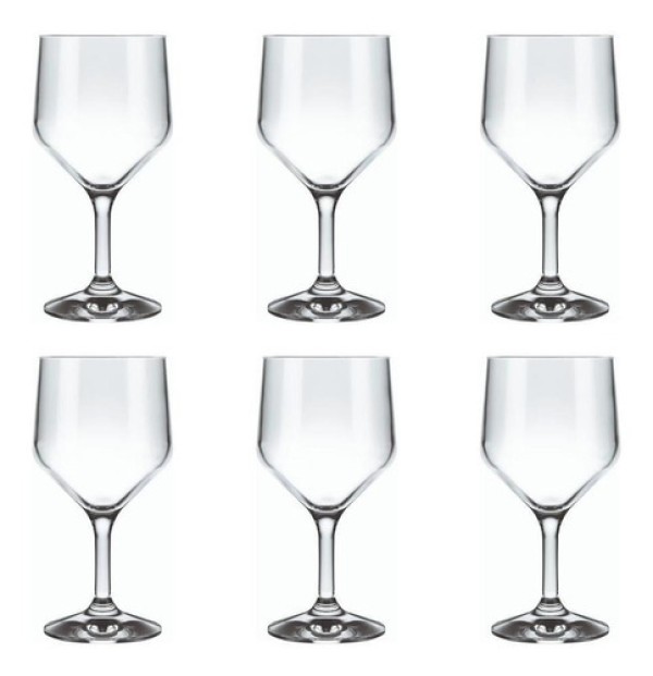 Jogo de Taças Multiuso Buffet Sm 6 Peças 300Ml - 5158/9531 - Nadir