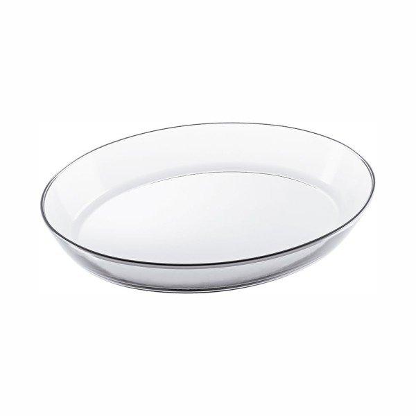 Encontraproduto.com.br - Assadeira Nadir Marinex em Vidro Oval 26cm 1 Peça