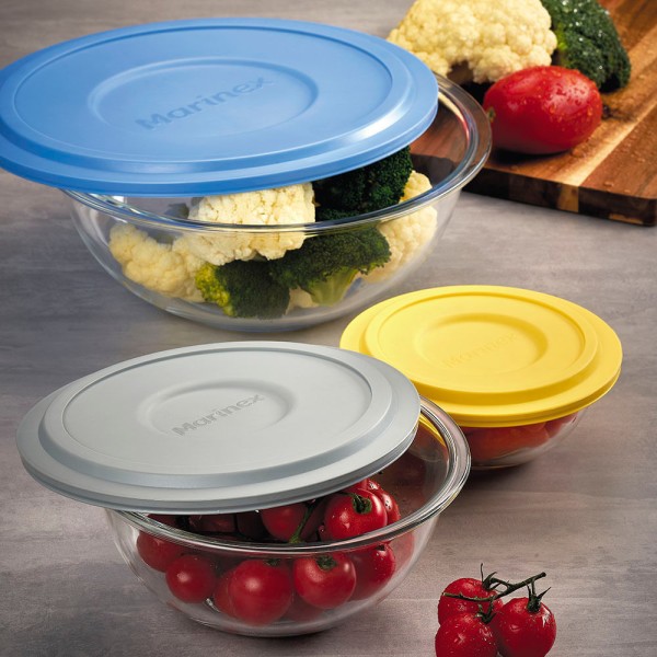 Encontraproduto.com.br - Conjunto de Tigelas Marinex Plus com 3 peças