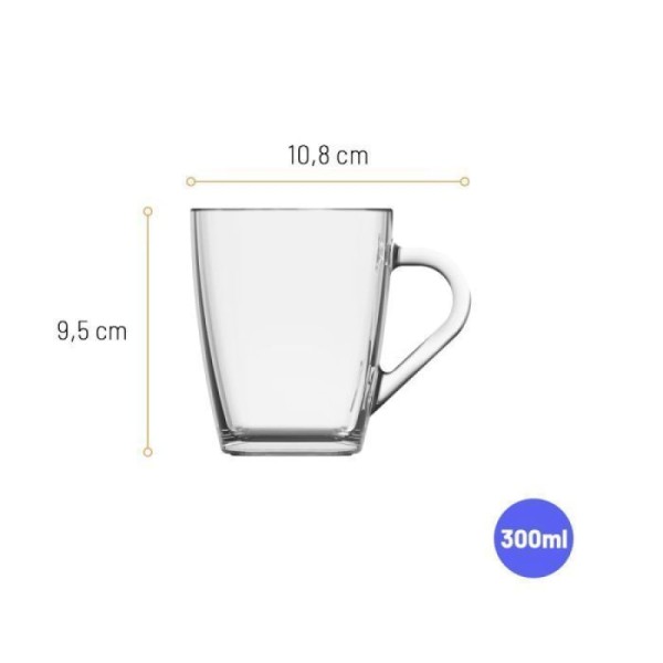 Encontraproduto.com.br - Caneca Quadre 300ML Nadir Figueiredo