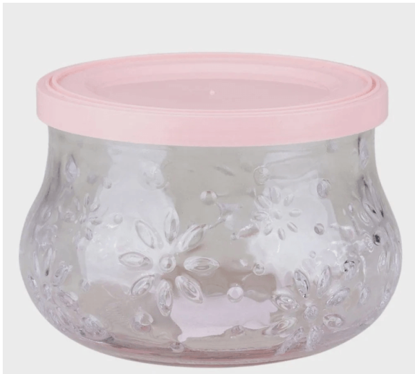 Encontraproduto.com.br - Tigela de Vidro com Tampa Nature 200ML - NADIR