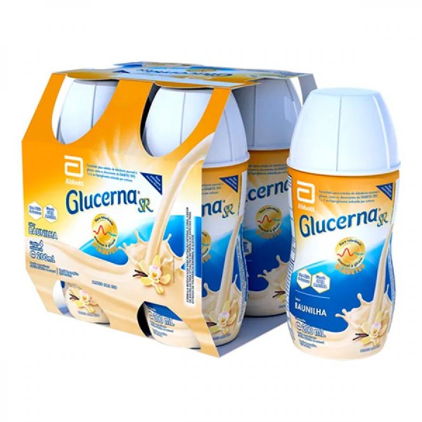 Encontraproduto.com.br - Glucerna SR Baunilha 200ml 4 Unidades