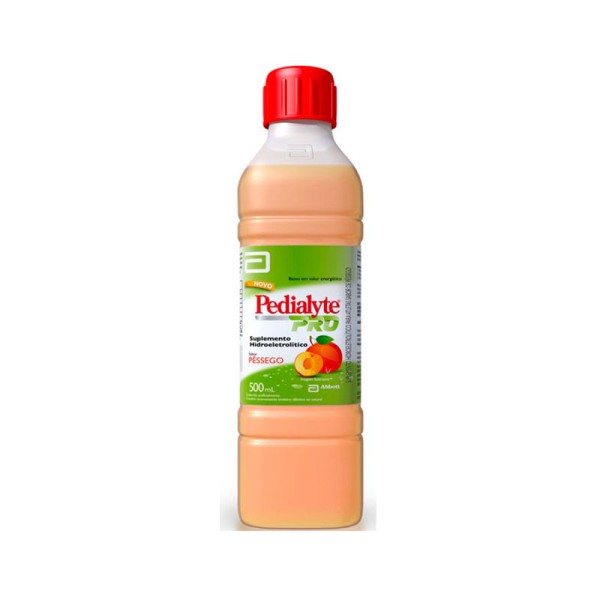 Pedialyte Pro Sabor Pêssego 500ml