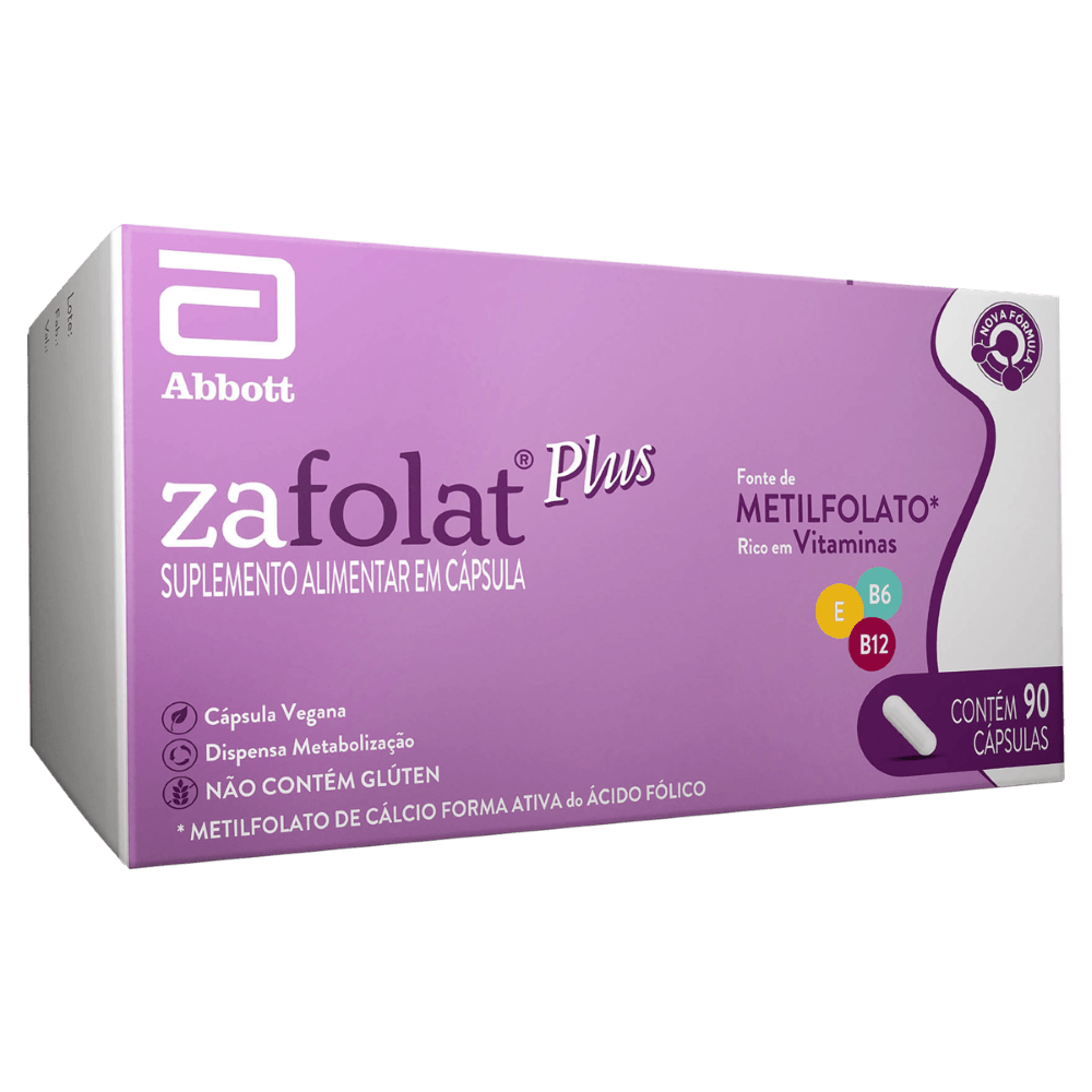 Suplemento Alimentar Zafolat Plus - 90 Cápsulas