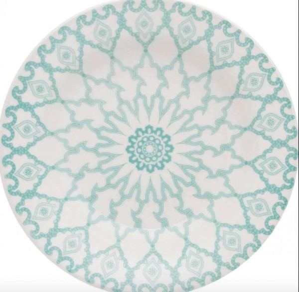 Prato Fundo Donna Mandala 21,5 cm - Oxford Porcelanas