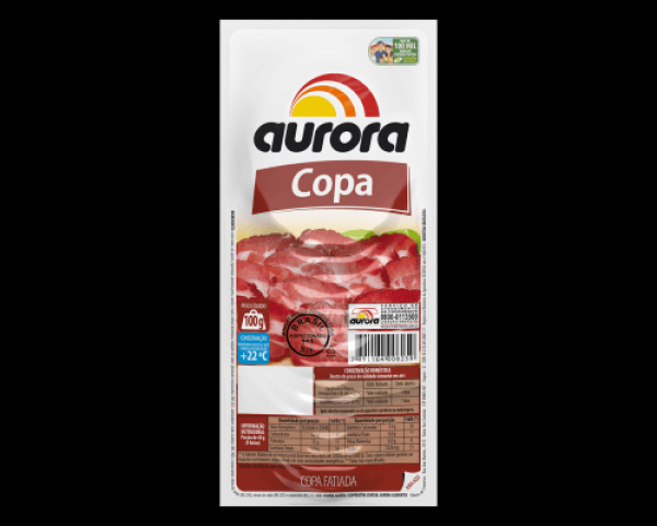 Encontraproduto.com.br - Copa Fatiada Aurora Pacote com 100g