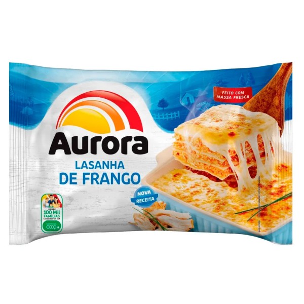 Encontraproduto.com.br - Lasanha De Frango Aurora 600G