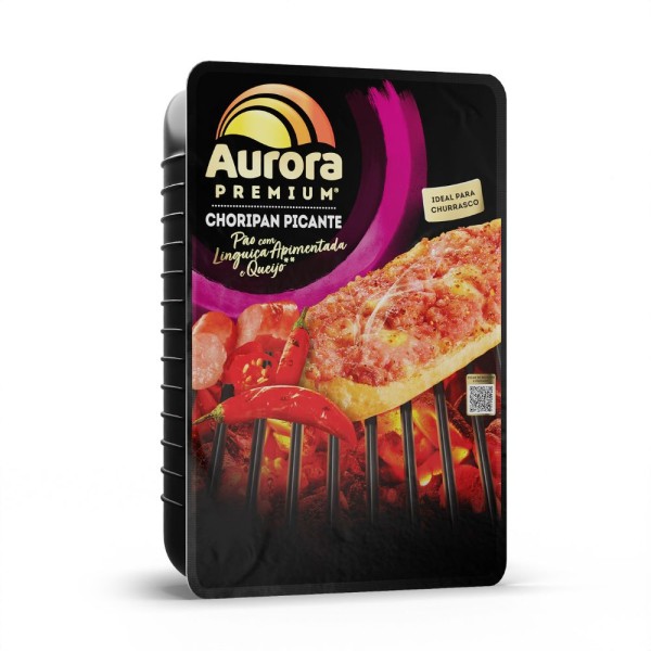 Encontraproduto.com.br - Choripan Picante Com Queijo Aurora 400g