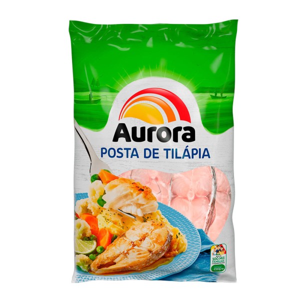Encontraproduto.com.br - Posta de Tilápia Aurora Congelada Pacote com 1kg