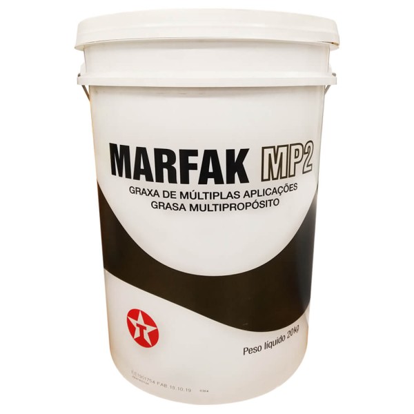 Graxa Marfak MP2 Texaco Múltiplas Aplicações 20KG