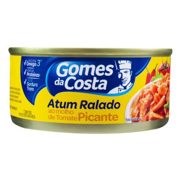 Atum Gomes Da Costa 170g Ralado Picante
