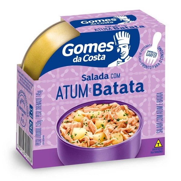 Encontraproduto.com.br - Salada com Batata e Atum Gomes da Costa 150g