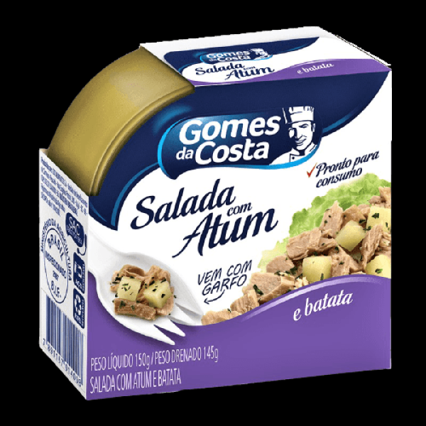 Encontraproduto.com.br - Salada com Batata e Atum Gomes da Costa 150g