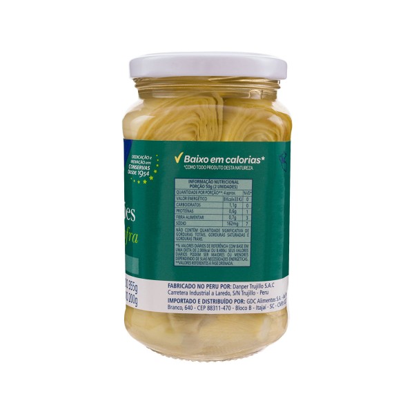Encontraproduto.com.br - Coração de Alcachofra em Conserva Gomes da Costa 200g
