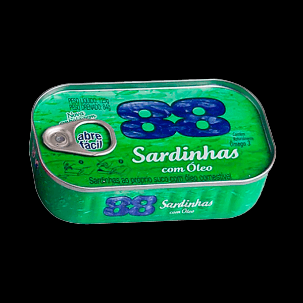 Sardinha 88 com Óleo 125g