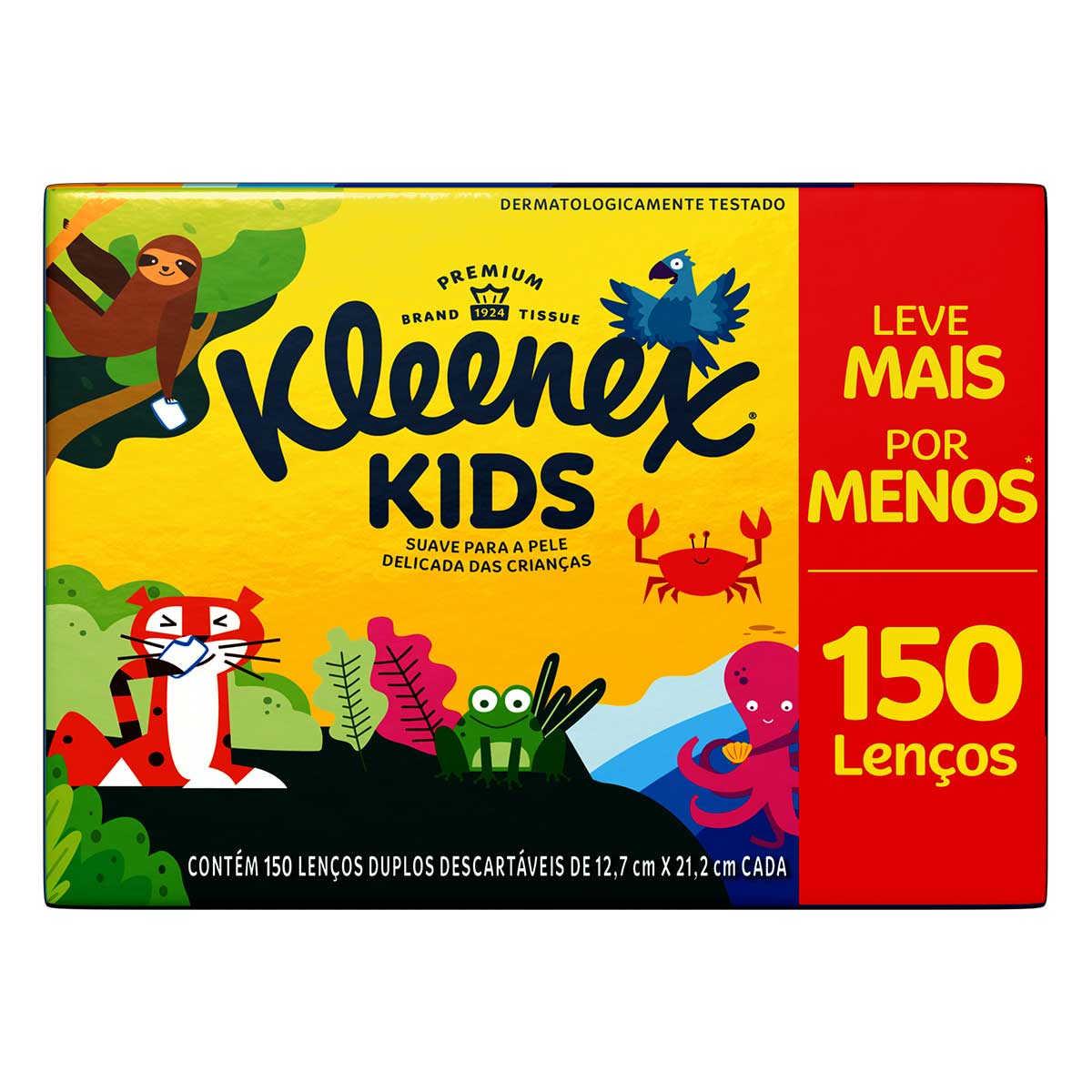 Encontraproduto.com.br - Lenco Papel Kleenex Com 150 Leve + Pague - Dia A Dia Especial