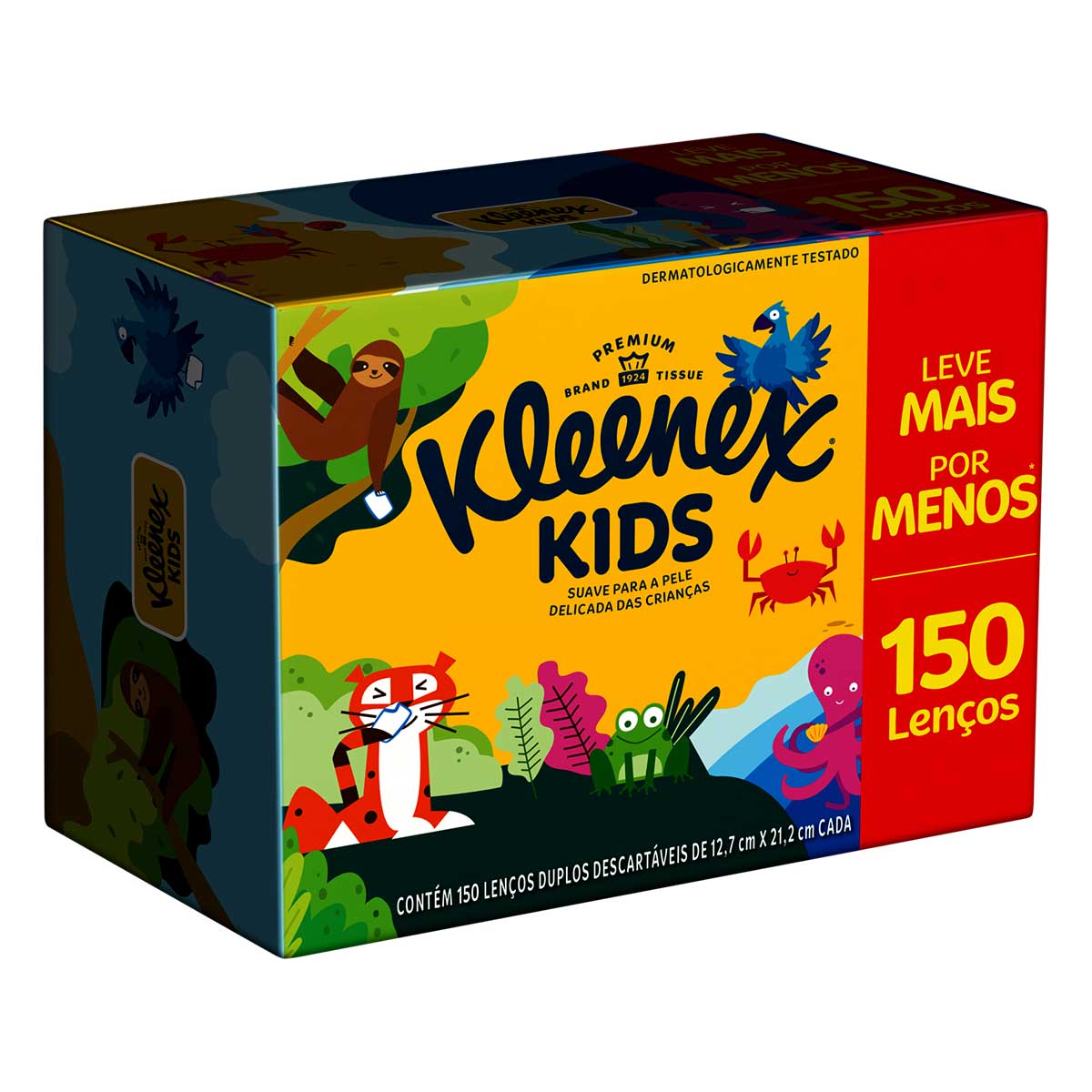 Encontraproduto.com.br - Lenco Papel Kleenex Com 150 Leve + Pague - Dia A Dia Especial