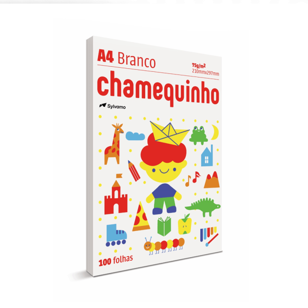 Encontraproduto.com.br - Chamequinho A4 100 Folhas