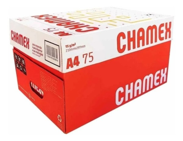 Chamequinho A4 Rosa 75G 100 Fls Chamex