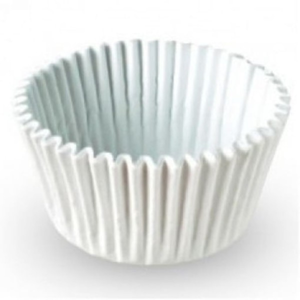 Forminha para Cupcake Branca Incas 100un