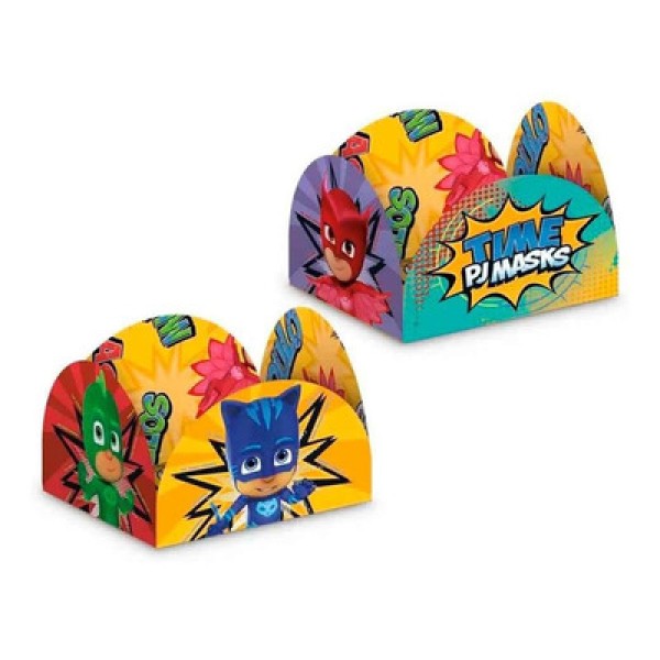 Encontraproduto.com.br - PJ Masks Porta Forminha para Brigadeiro c/50 - Regina