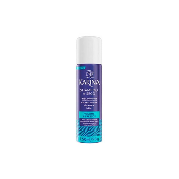 Encontraproduto.com.br - Shampoo A Seco Karina Volume E Frescor 150Ml - Karina Hair