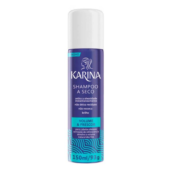 Encontraproduto.com.br - Shampoo A Seco Karina Volume E Frescor 150Ml - Karina Hair