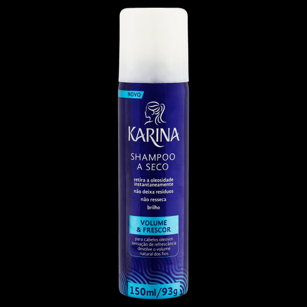 Encontraproduto.com.br - Shampoo A Seco Karina Volume E Frescor 150Ml - Karina Hair