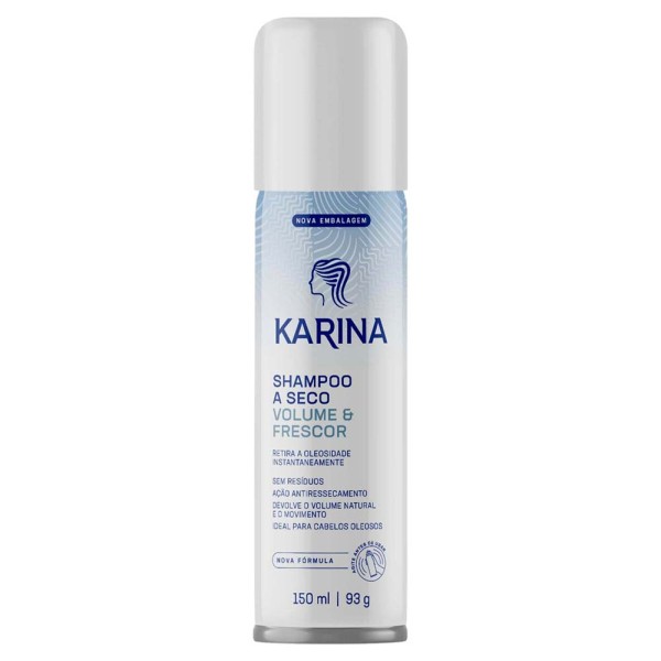 Encontraproduto.com.br - Shampoo A Seco Karina Volume E Frescor 150Ml - Karina Hair