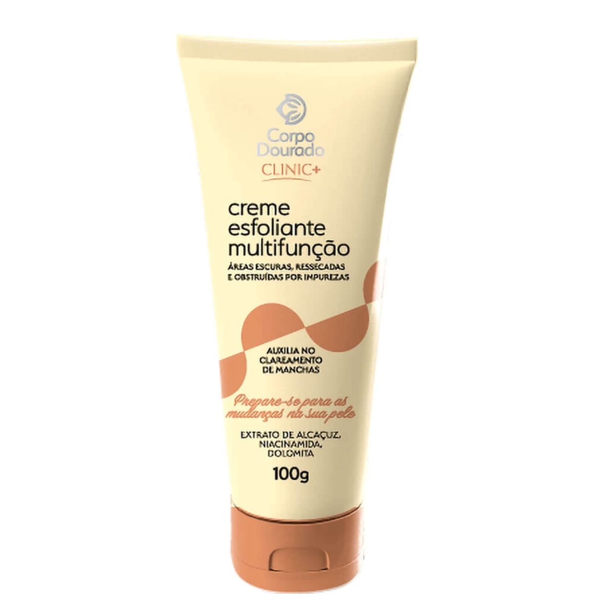 Corpo Dourado Clinic Mais - Creme Esfoliante para Áreas Escuras Multifuncional 100g