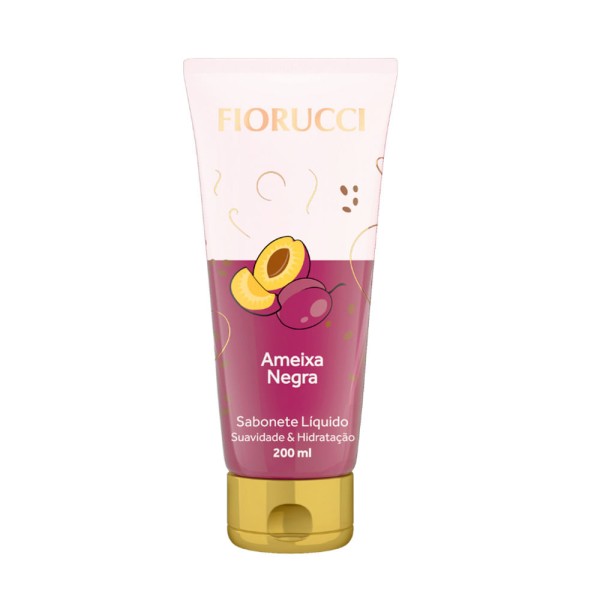 Encontraproduto.com.br - Kit Spa Fiorucci Sabonete Líquido e Loção Hidratante Ameixa Negra