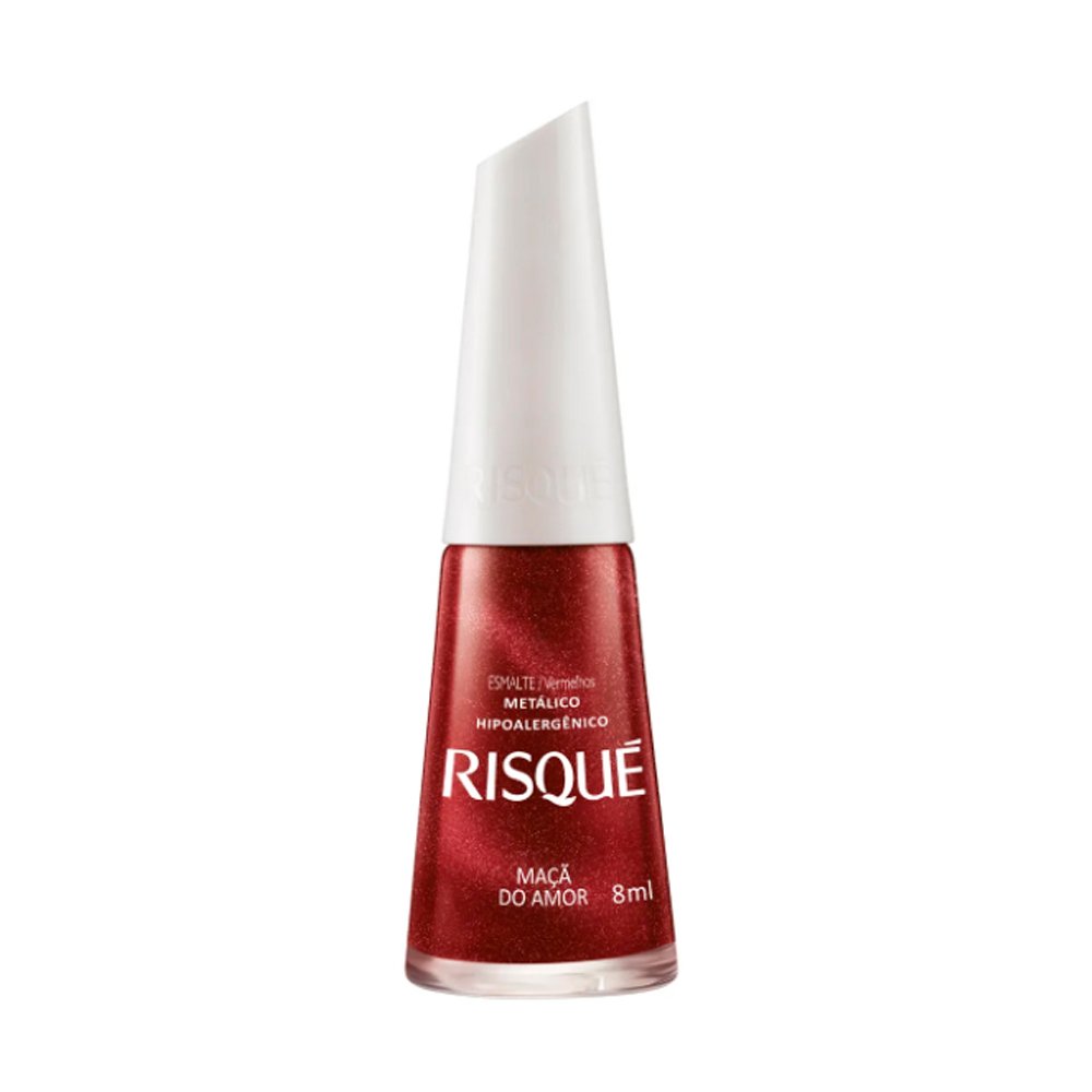 Esmalte Risque Metalico Maca Do Amor 8ml