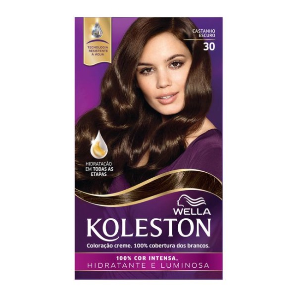 Kit Coloração Koleston 30 -  Castanho Escuro