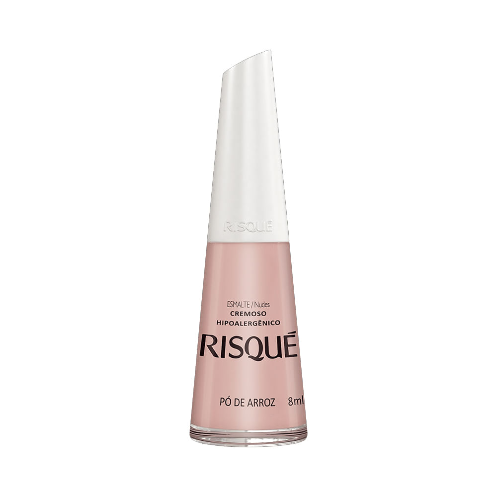 Esmalte Risqué Nudes Cremoso Pó de Arroz