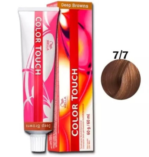Tonalizante Color Touch 7/7 Louro Médio Marrom