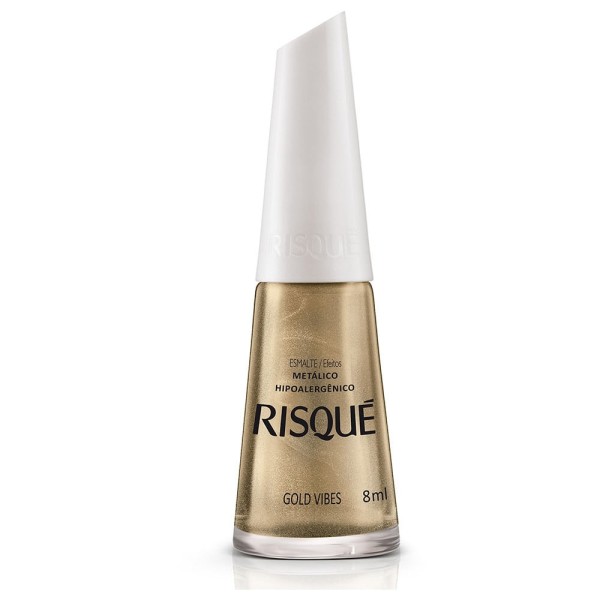Esmalte Risqué Metálico Gold Vibes 8ml