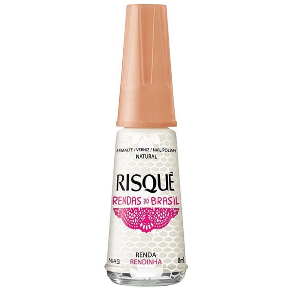 Encontraproduto.com.br - Esmalte Risque Rendas Do Brasil Natural Rendinha 8ml