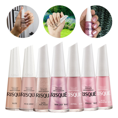 Esmalte Risqué Cremoso Astral