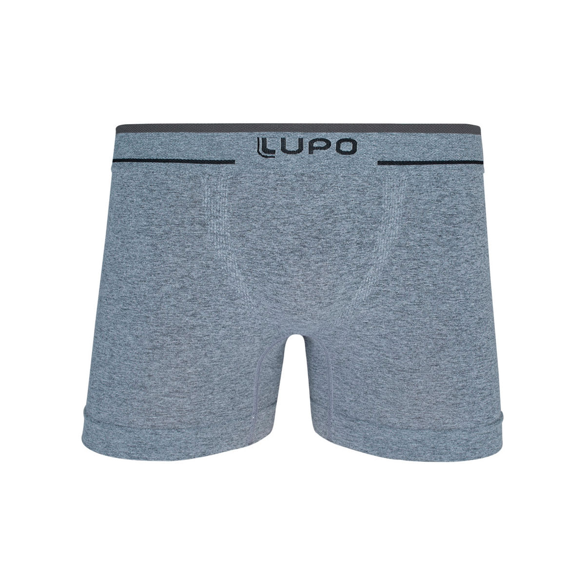 Cueca Boxer Cinza M Poliamida Lupo