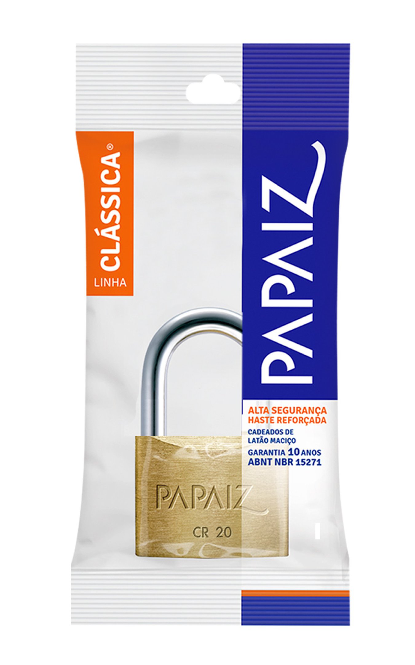 Encontraproduto.com.br - Cadeado SM CR20MM Papaiz