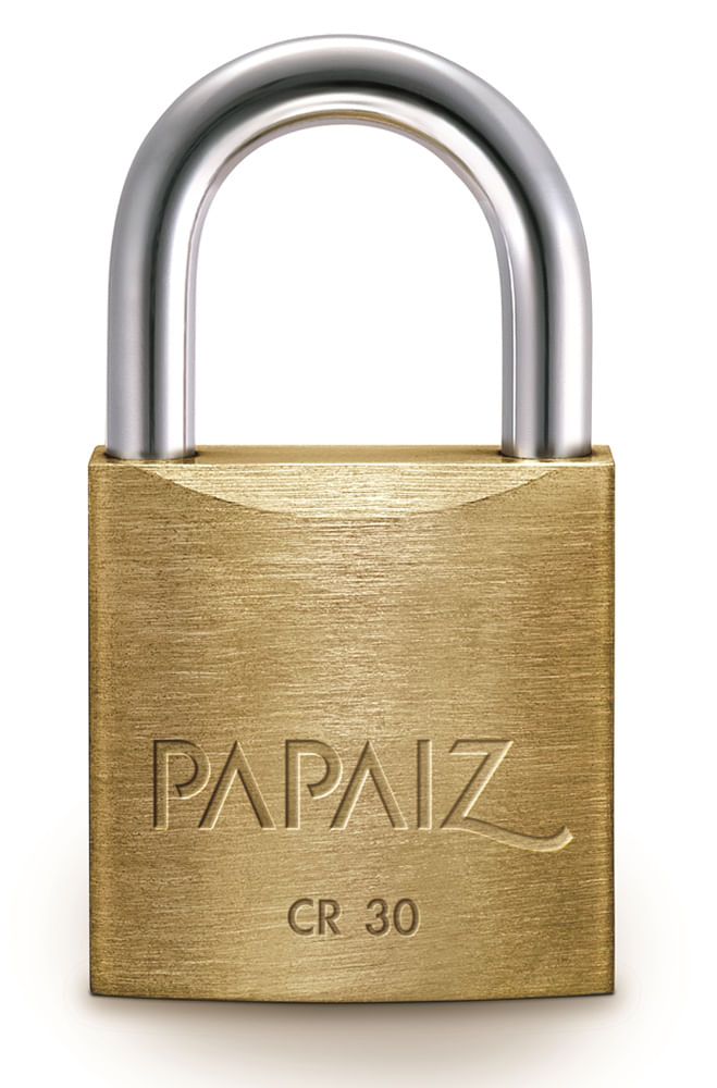 Encontraproduto.com.br - Cadeado SM CR30MM Papaiz